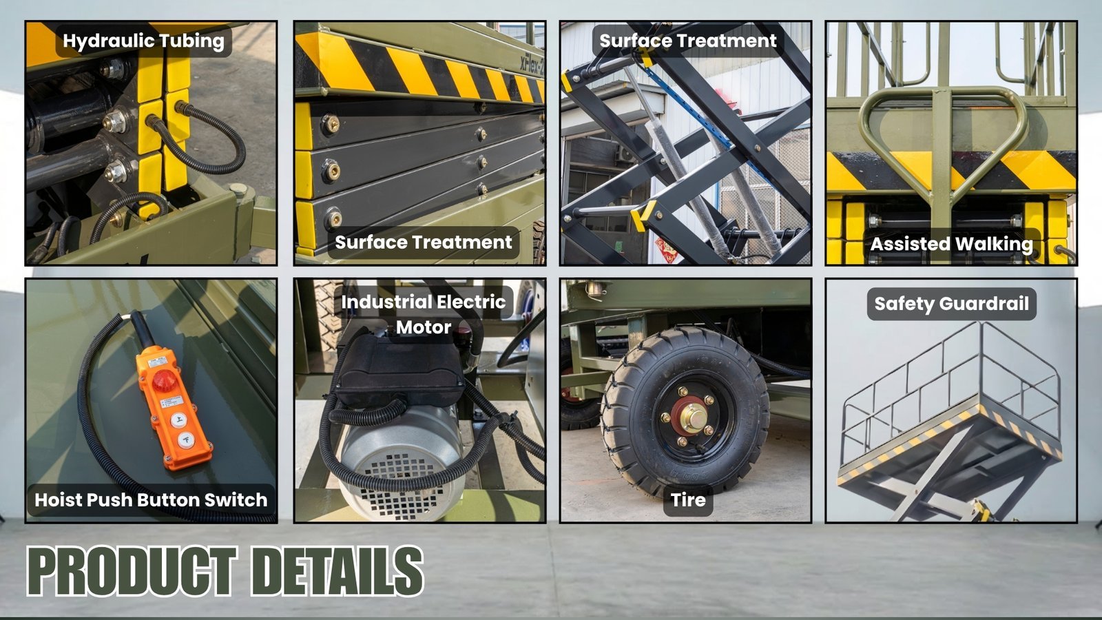 TYPHON XFLEX-4065W Walk-Behind Scissor Lift - Image 14