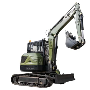 TYPHON TERROR LXV 6.6 Ton Excavator Kubota V2607 56.9HP AC/Heater Cabin Boom Swing