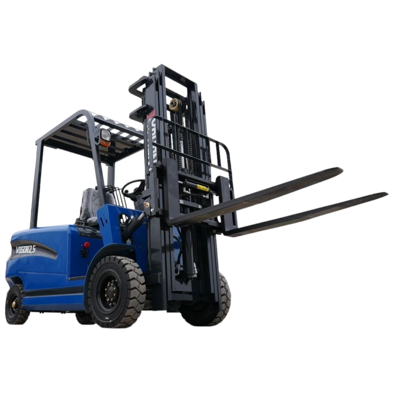 New 2025 TYPHON VIGOR 2.5 Blue Electric Forklift 2.5 Ton Lifter Lift Truck Jitney Hi-Lo - Image 3