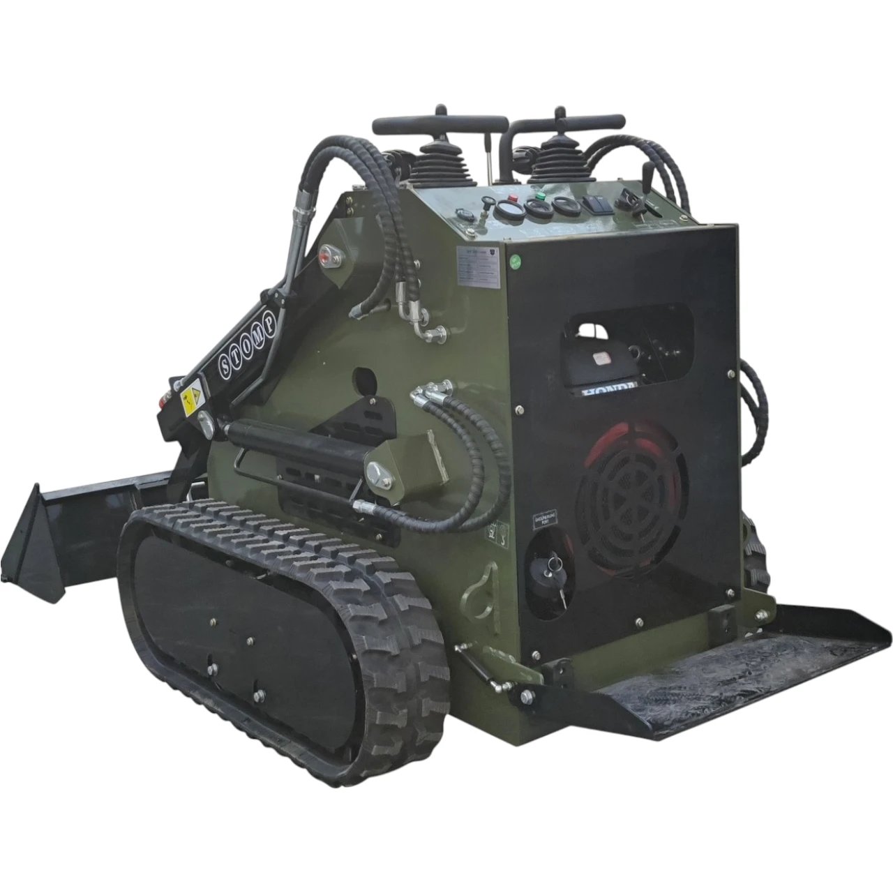 Skid-Steer Loader Tracked 22.1 HP Honda EPA Gasoline Engine for Gardens, Farming - Image 4