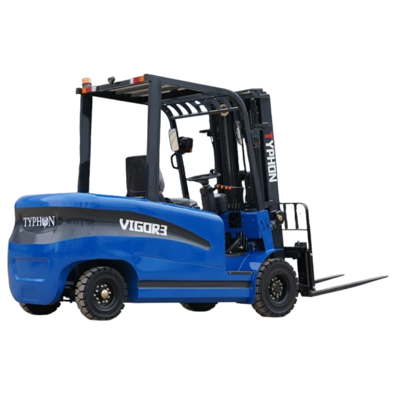 New 2025 TYPHON VIGOR 3.0 Blue Electric Forklift 3 Ton Lifter Lift Truck Jitney Hi-Lo - Image 4