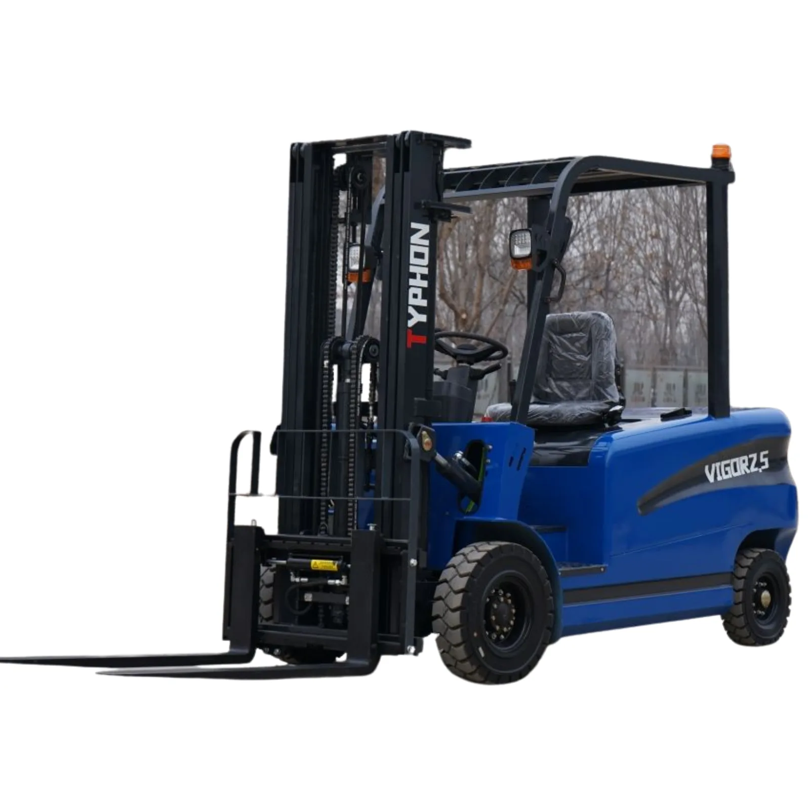 New 2025 TYPHON VIGOR 2.5 Blue Electric Forklift 2.5 Ton Lifter Lift Truck Jitney Hi-Lo - Image 5