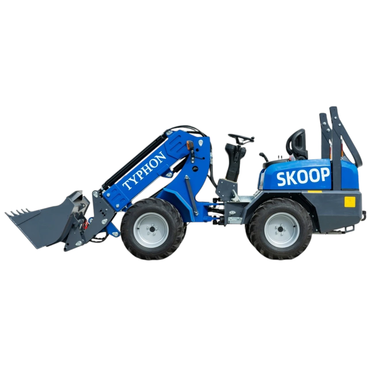 New TYPHON Telescopic Wheel Loader with Kubota D1105 engine 25 hp 1 ton Load USA - Image 4