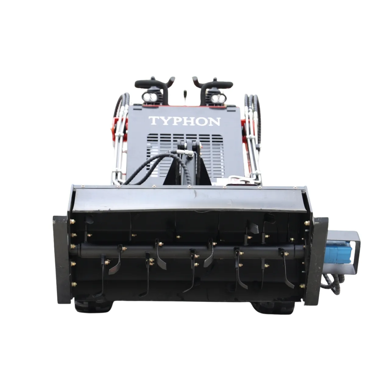 Skid Steer Loader Rotary Plow Tiller Attachment USA - Image 4
