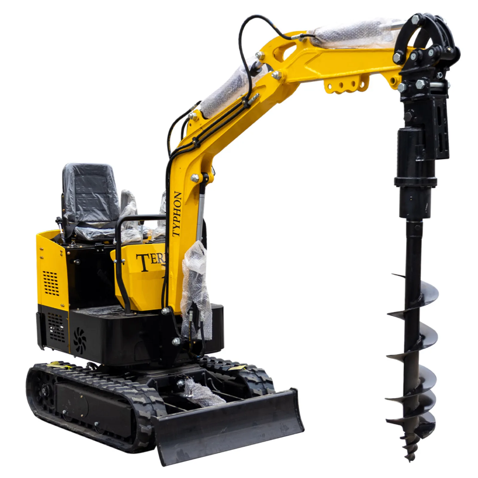 TYPHON Attachments Auger Drill Attachment for Mini Excavators Machinery USA - Image 5