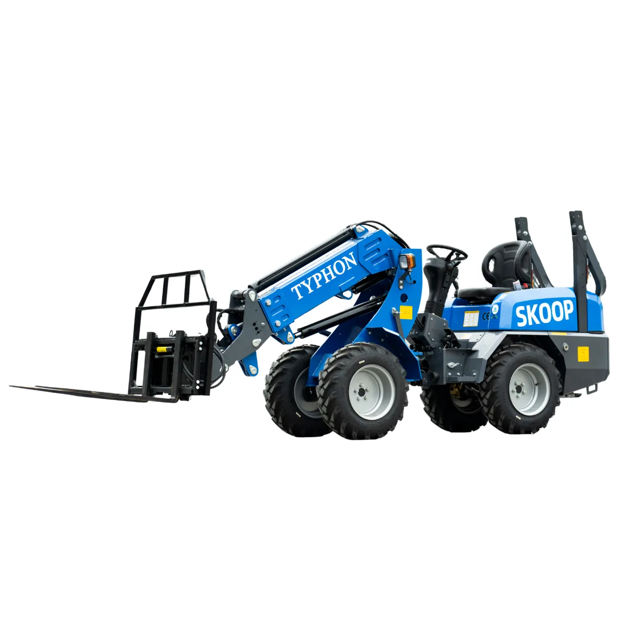 TYPHON Skoop Hydraulic Pallet Fork Attachment for Wheel Loader 43 Inch 11.1 GPM - Image 5